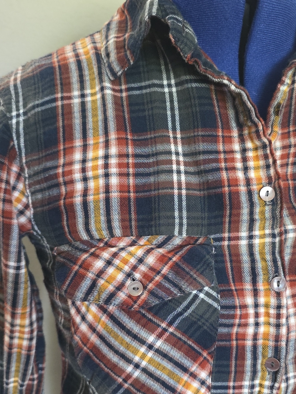 Natural Life Cooper Flannel Shirt Dress - Picture 4 of 10